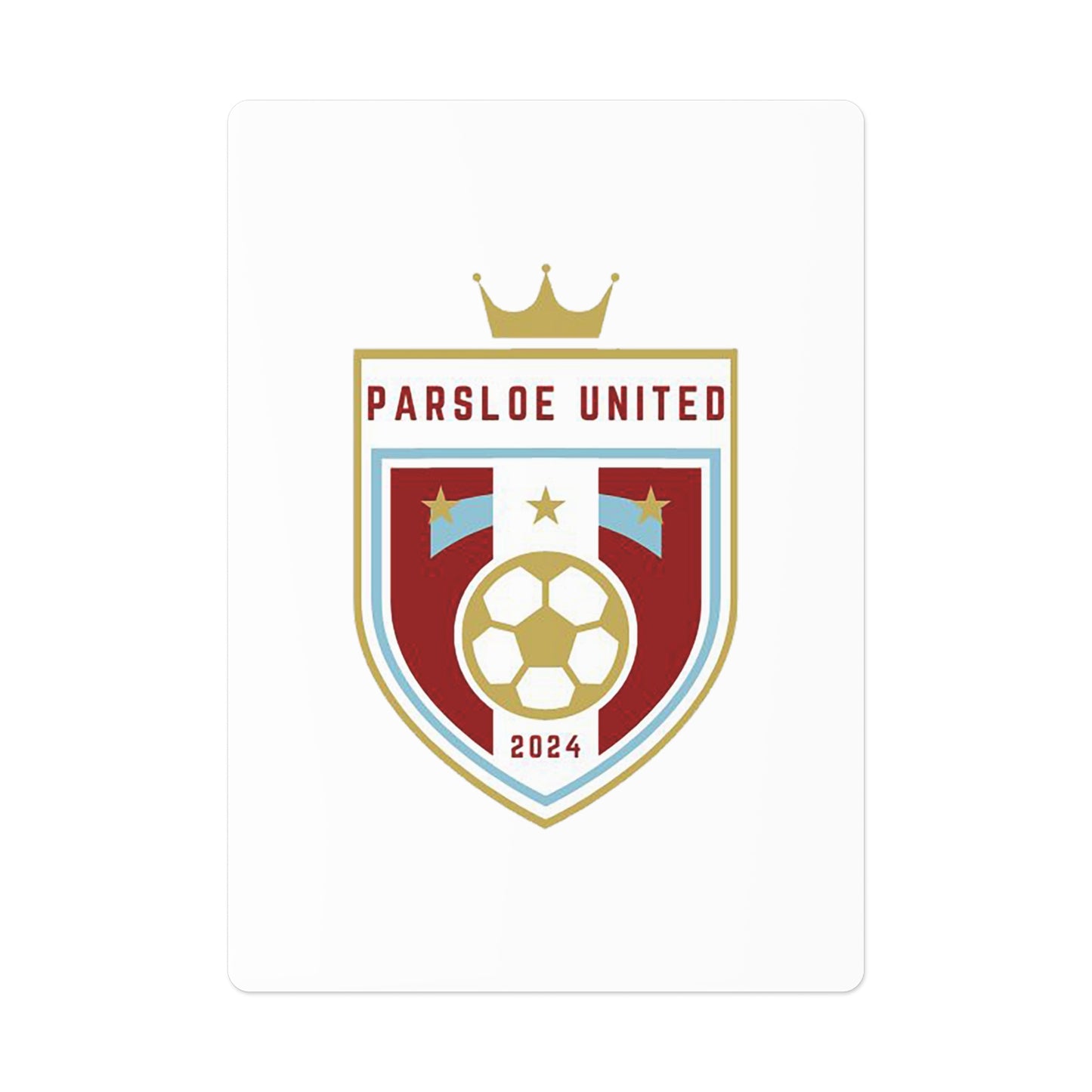 Parsloe United FC Poker Cards
