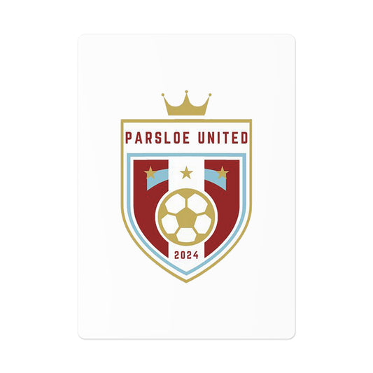 Parsloe United FC Poker Cards