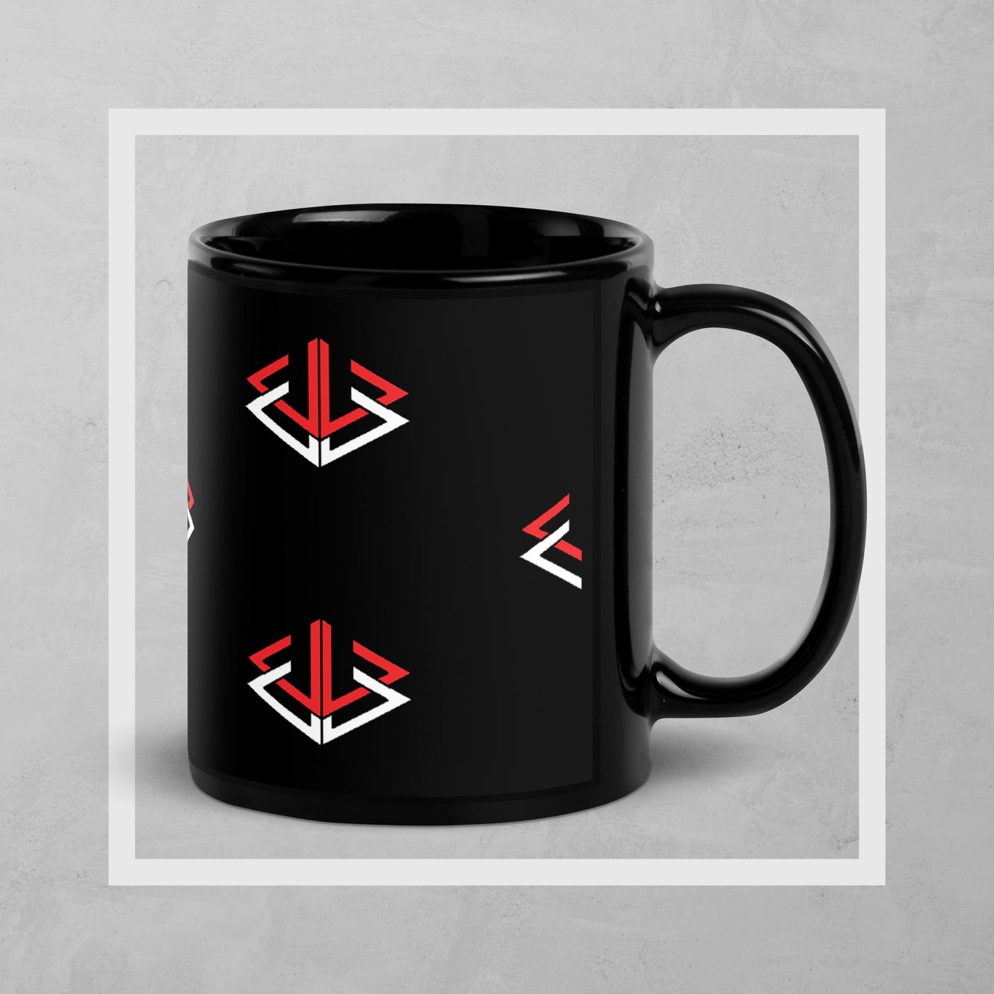 Black Glossy Mug