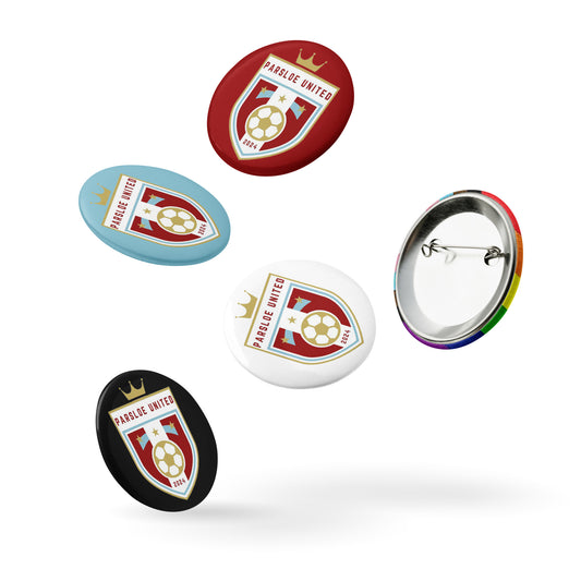 Set of pin buttons (Parsloe United FC)